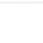 RealEstatos Logo white grey