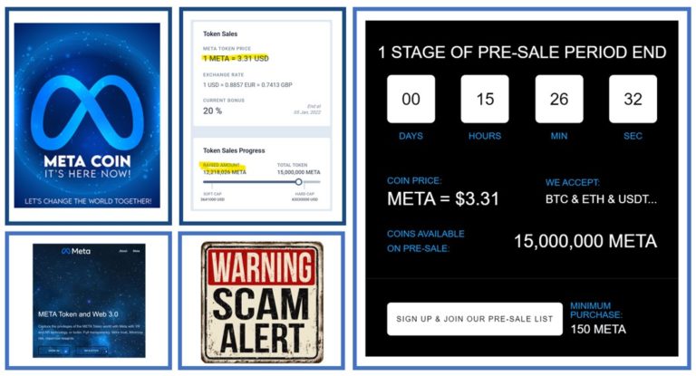 The fraudulent $50 million META Token ICO!