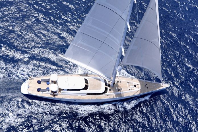 Jim Clark and his Hyperion superyacht