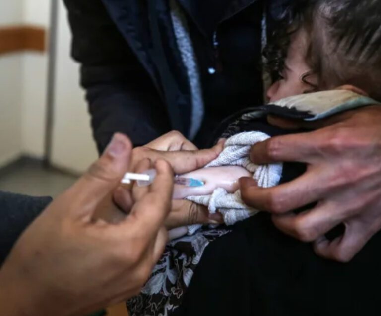 Polio Detected in Gaza for the First Time in 25 Years Amid War!