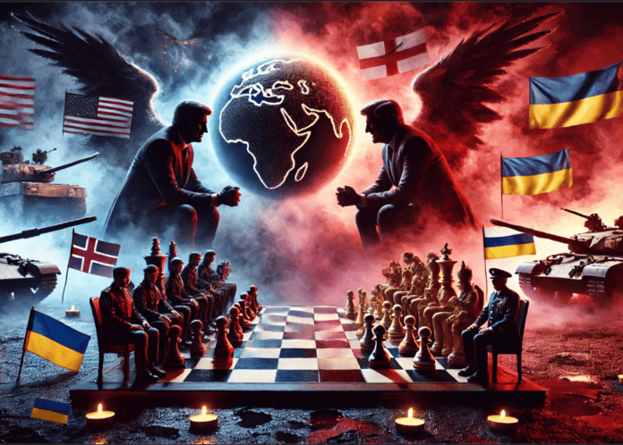 The Ukraine Chess game between Russia and US